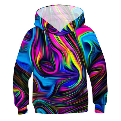 Visionary 3D Digital Print Concept Hoodie