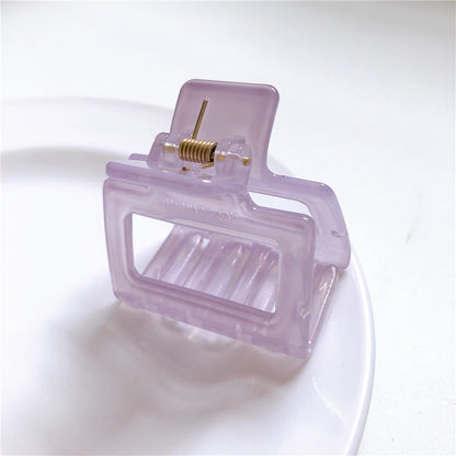 Hollow Square Ponytail And Updo Small Hairclip