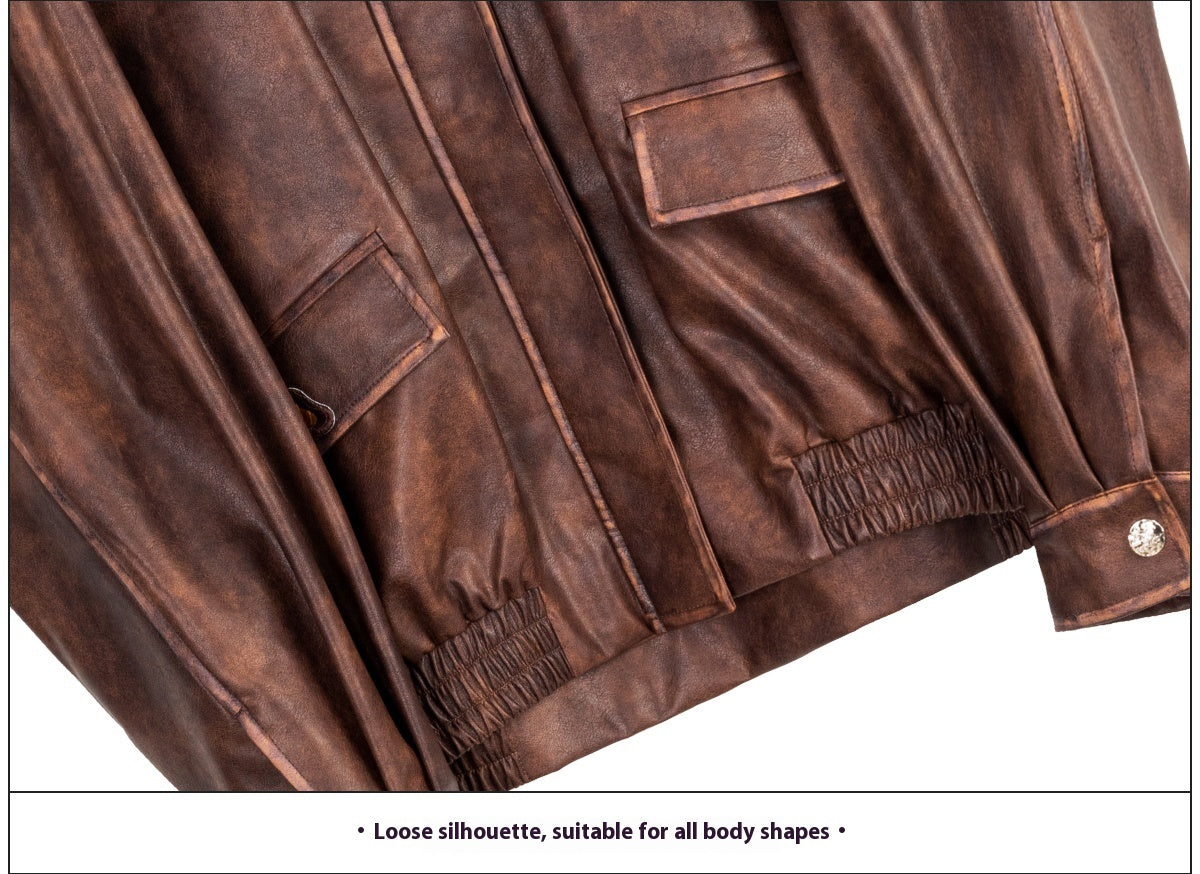 Advanced Brown Leather Jacket For Women