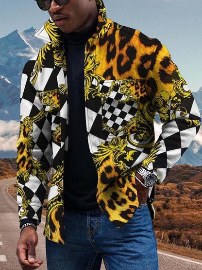 Gradual Change 3D Print Digital Button Cardigan