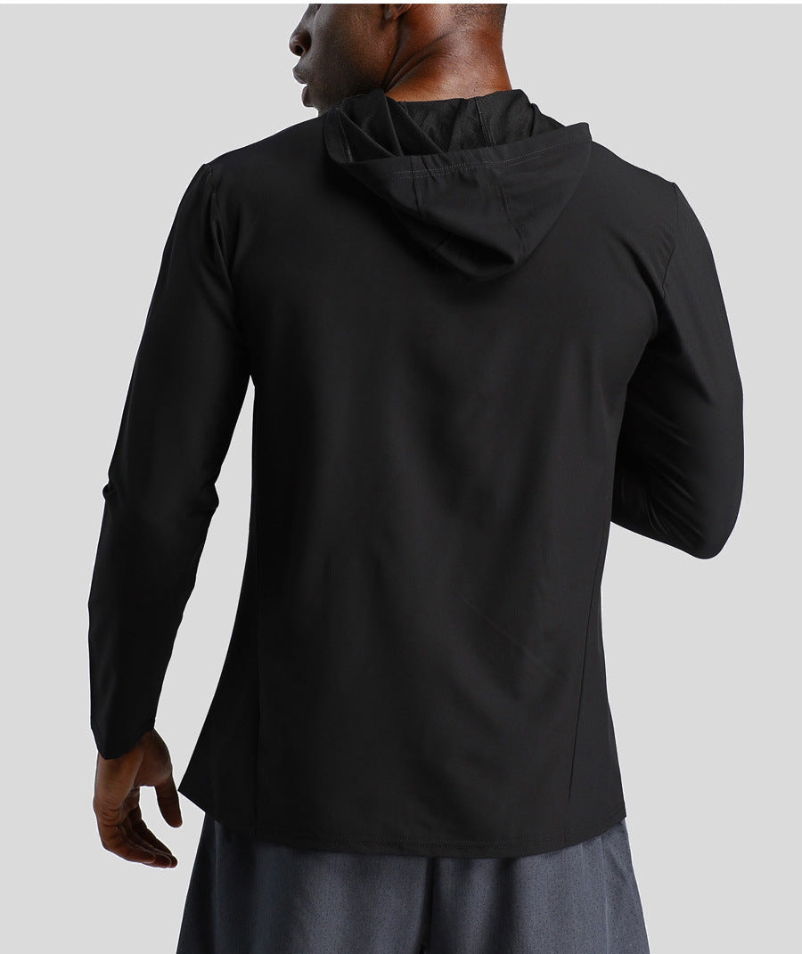 Men's Long Sleeve Quick Dry Fitness Sports Jacket