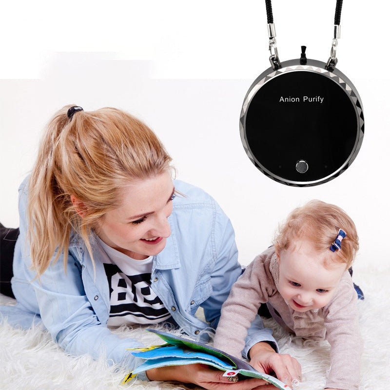 AeroNecklace Slim: Portable Wearable Personal Purifier