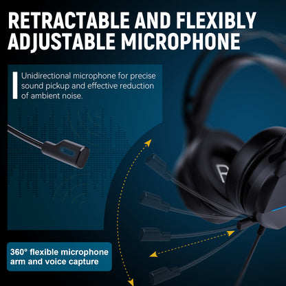 MultiWire: Multi-Platform Wired Gaming Headphones