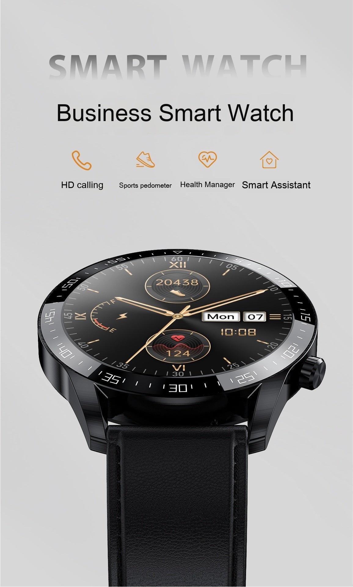 GT2 Commander: NFC Access Control & Bluetooth Sports Watch
