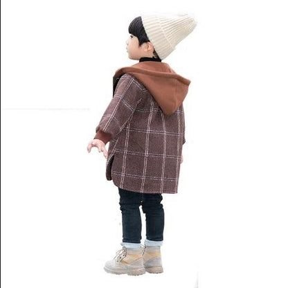 The Artisan Loom: Premium Heritage Woolen Coat for Boys
