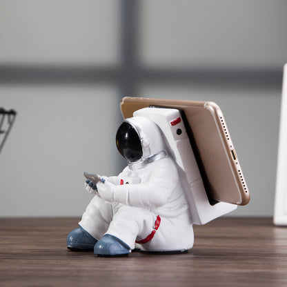 Astronaut Phone Stand | Cute Spaceman Desktop Holder & Creative Desk Decoration Gift