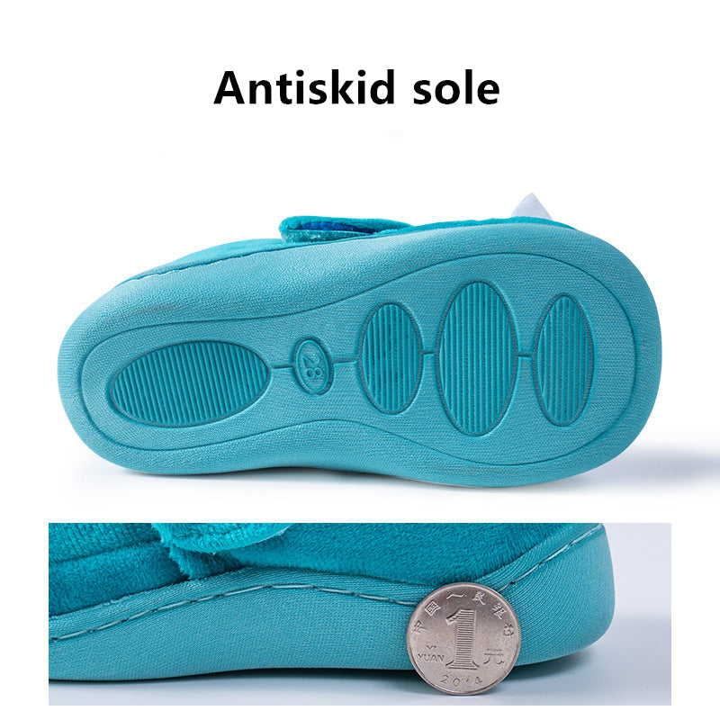 The Padded Voyager: Bag-Heel Padded Thermal Cotton Shoes