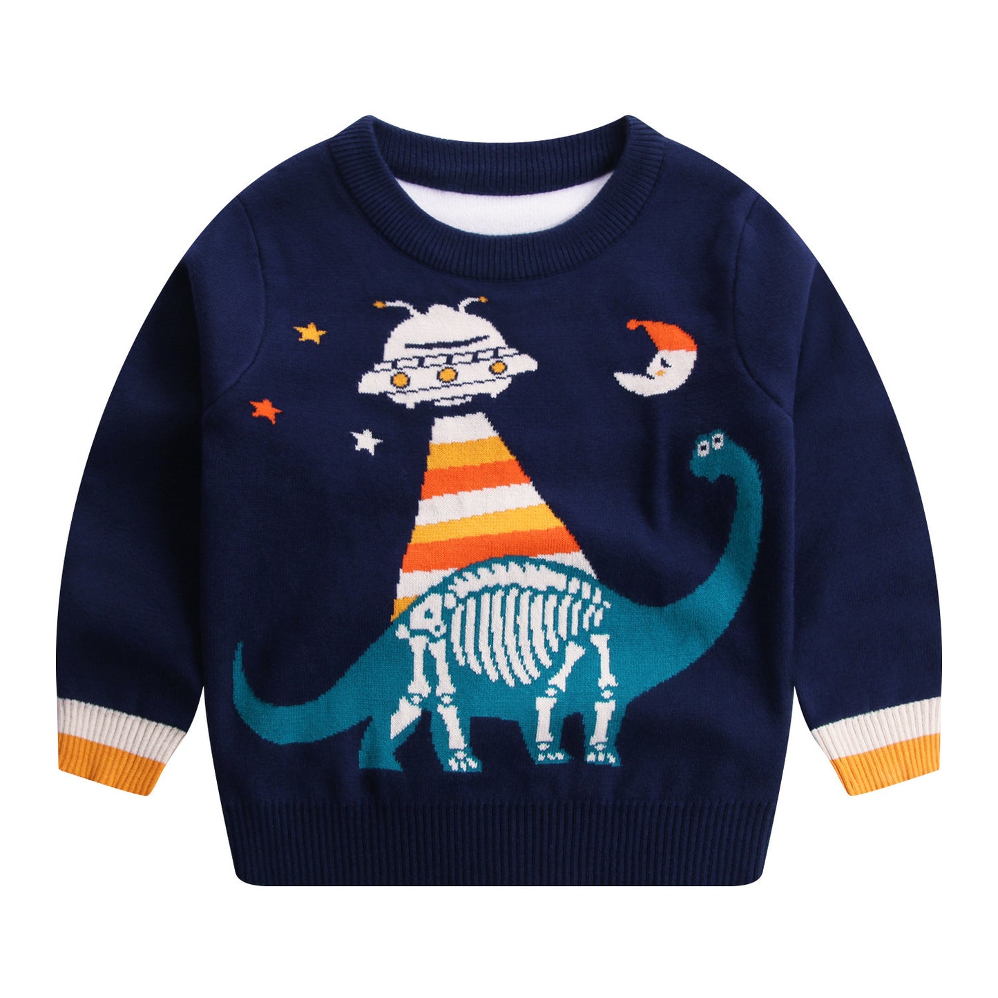 Dual-Layer Insulated Autumn Cotton Jumper