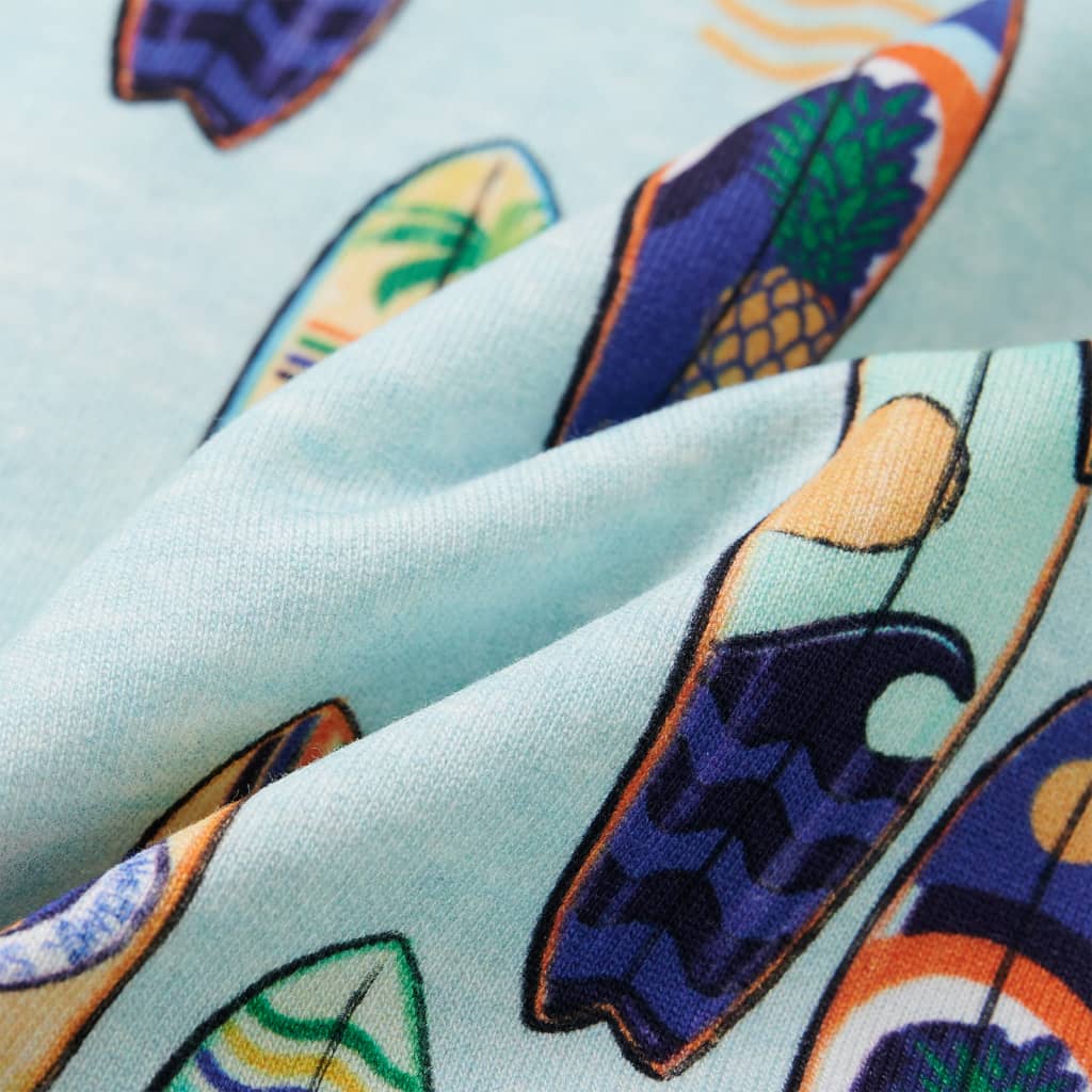 The Azure Melange: Light Blue Melange Sweatshirt Series