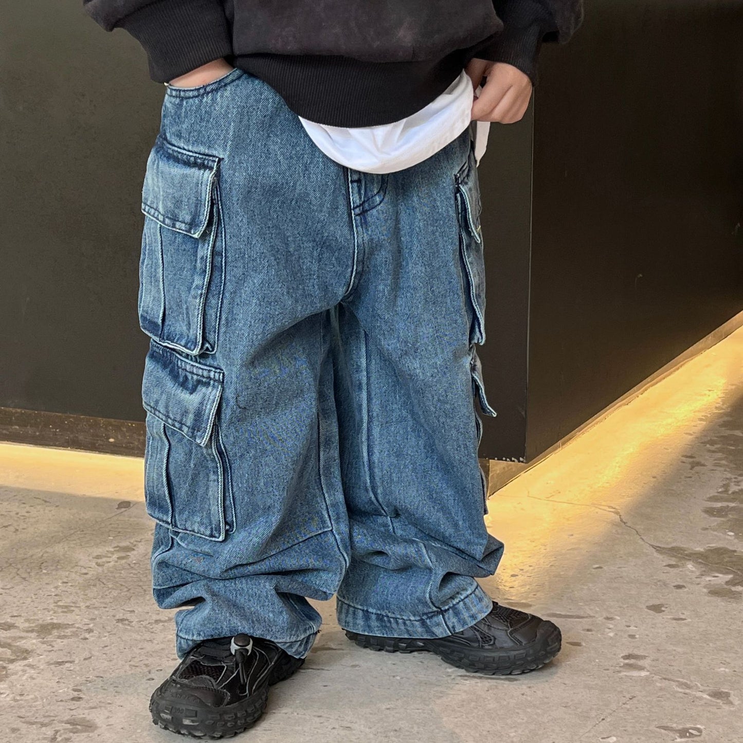 Boys Casual Pants Babies Trousers Everyday Durability