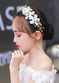 White headwear