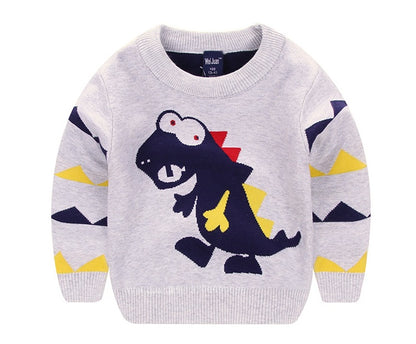 Dino-Discovery Bold Statement Graphic Sweater