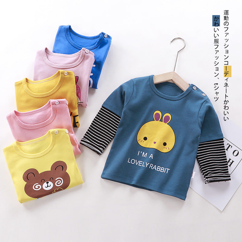 The Cartoon Motif: Children’s Signature Cartoon Graphic T-Shirt