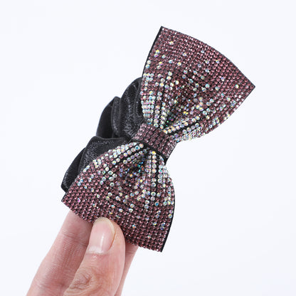 Simple Fashion And Fully-jewelled Bow Released Circle
