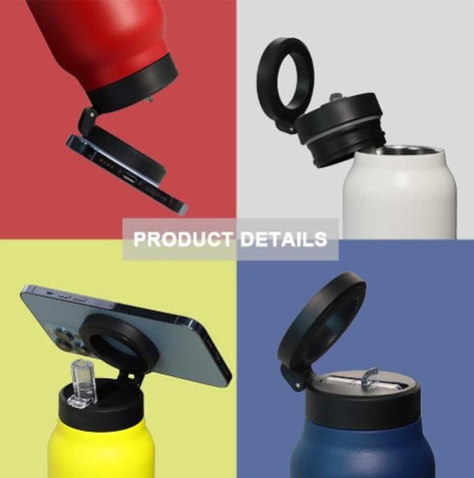 Byoul Vacuum: Vacuum Insulated Water Bottle with Holder