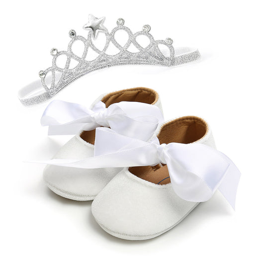 Princess shoes tiara