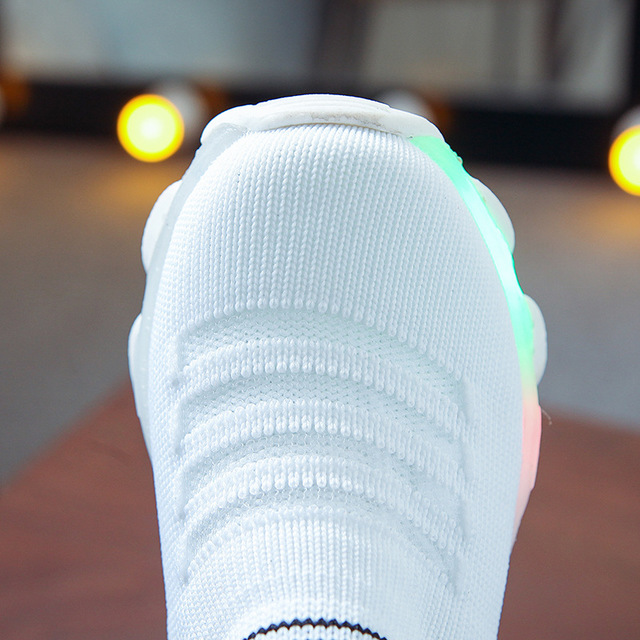 The Neon Path: LED Light-Up Shoes for Boys & Girls