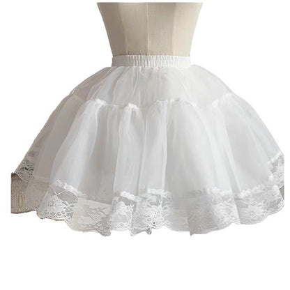 Four-layer Lace Slip Dress Soft Girl Skirt Support