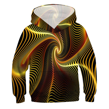Immersive 3D Vision Digital Graphic Hoodie