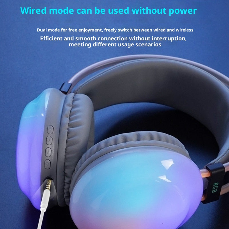 NeonBeat: Luminous E-Sports Bluetooth Wireless Headset