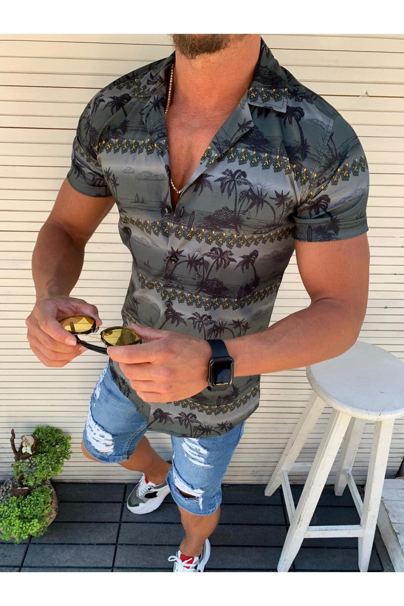 Men's short sleeve shirt Hawaii