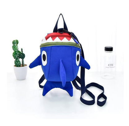 Children's backpack anti-lost cartoon backpack shark classic children's backpack cute small bag