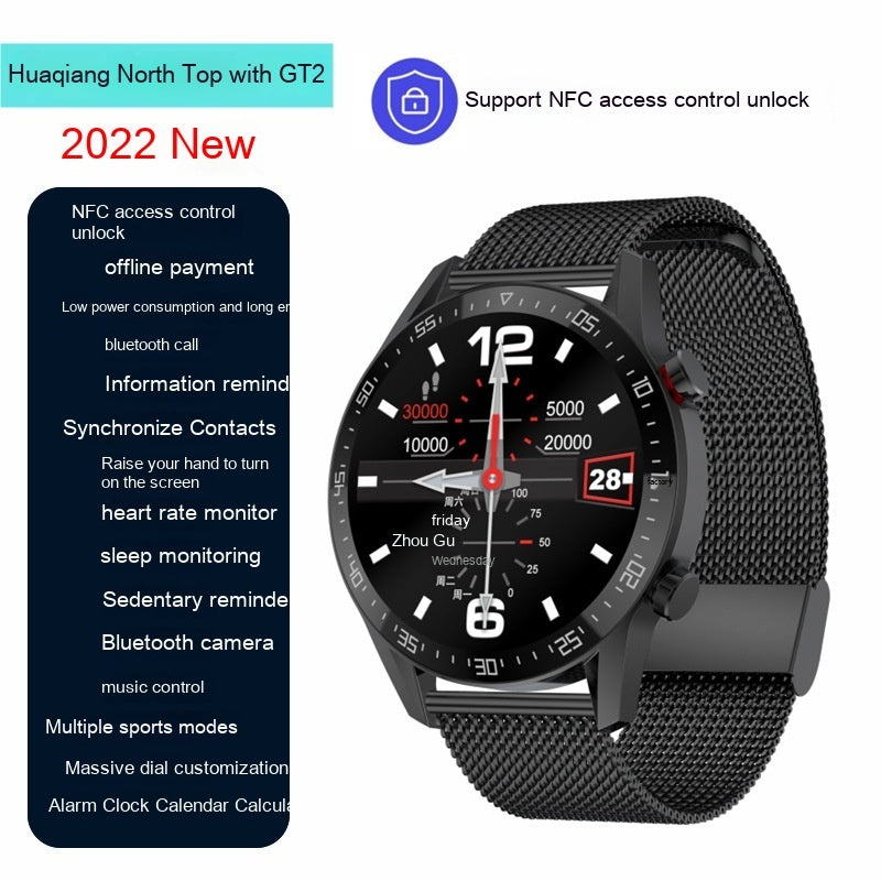 GT2 Commander: NFC Access Control & Bluetooth Sports Watch