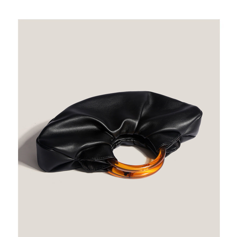 Niche Horn Bag Net Red Acrylic Ring Handbag