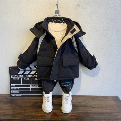 The Camo Hearth: Foreign-Style Baby Winter Camouflage Jacket
