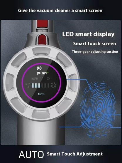 SilentVac Pro: Mute-Engine High-Power Household Wireless Vacuum