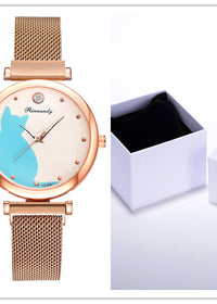 Rose gold with box
