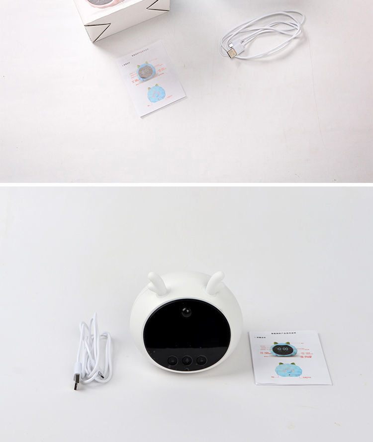 Multifunctional Smart Alarm Clock Voice Dialogue Human Body Induction