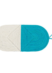 White and blue pills