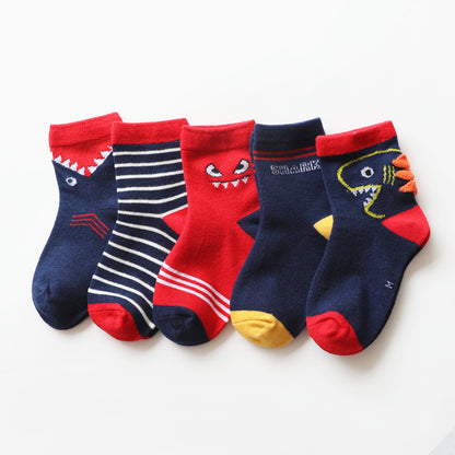 The Fauna Foot: Cartoon Animal Cotton Signature Socks