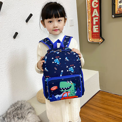 The Jurassic Dino: Cute Dinosaur Kindergarten Baby Backpack