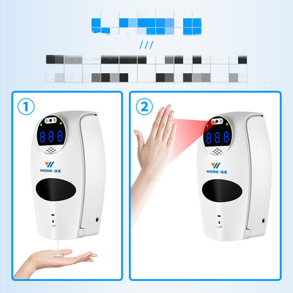 N60Pro All-in-One Hygiene Station: Soap Dispenser & Thermal Scanner