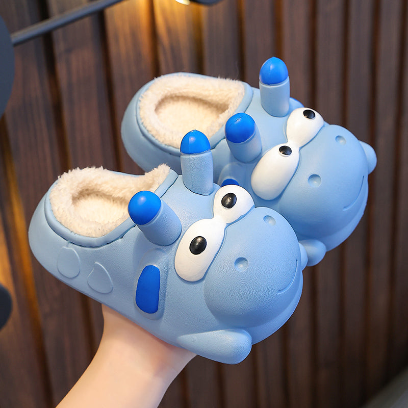 Children's Cotton Slippers Are Waterproof And Warm