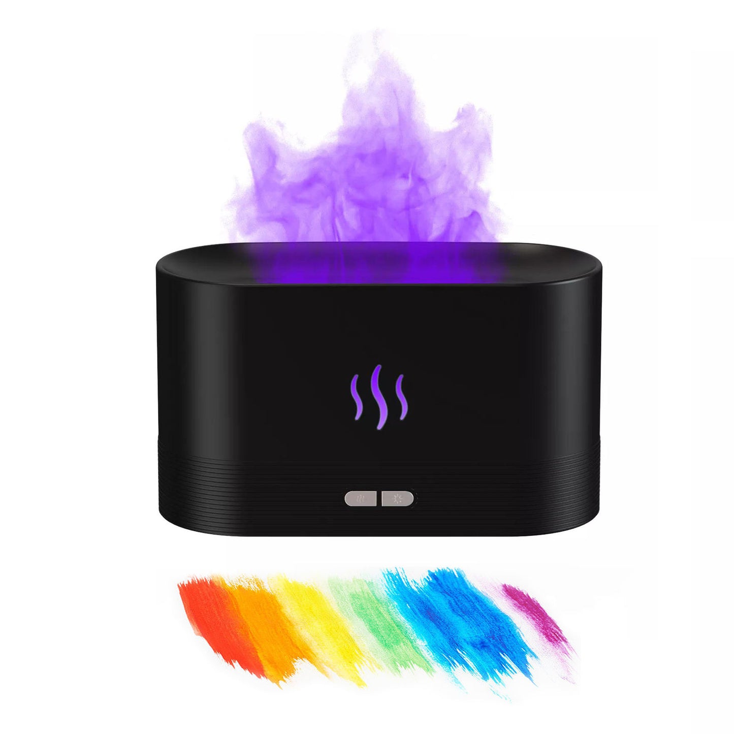 Modern Flame Humidifier Home Decor and Aromatherapy Device