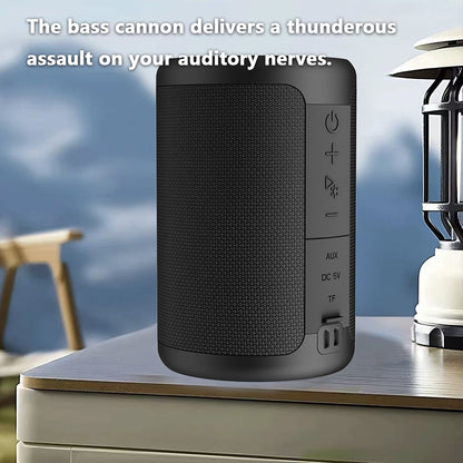 The Bass Mini: Portable Bluetooth Small Music Speaker