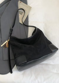 Black Ribbon Pendant