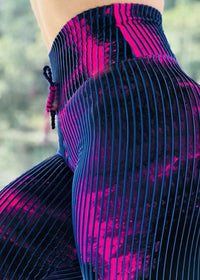 Purple abstract lines