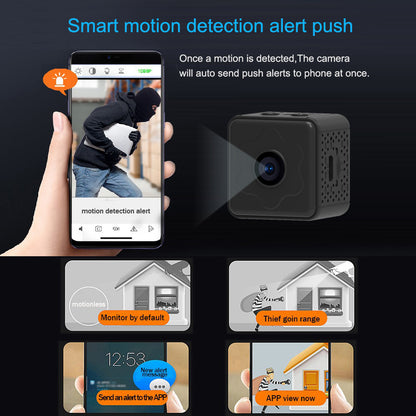 Low Power Wireless Camera Home Plug-in-free WiFi Remote Monitor HD Smart Security