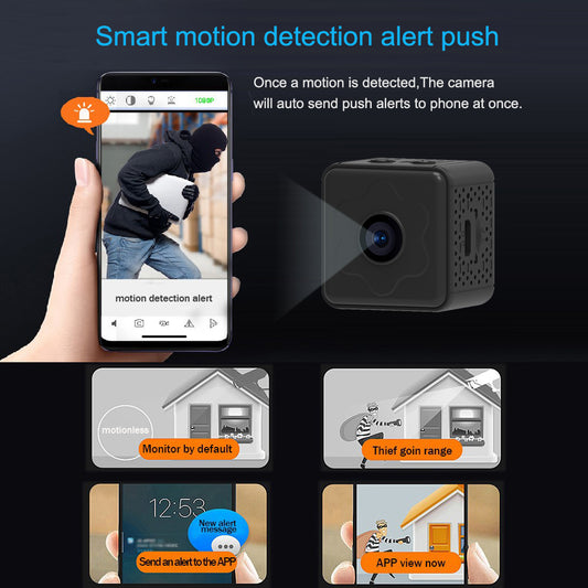 Low Power Wireless Camera Home Plug-in-free WiFi Remote Monitor HD Smart Security
