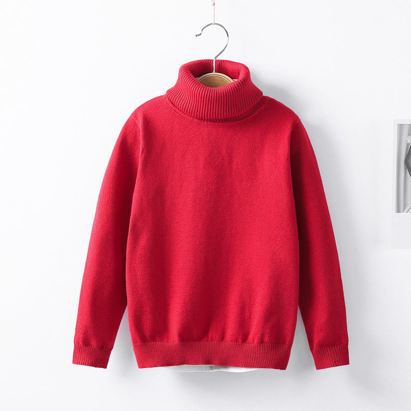 Nordic High-Collar Architectural Knitwear
