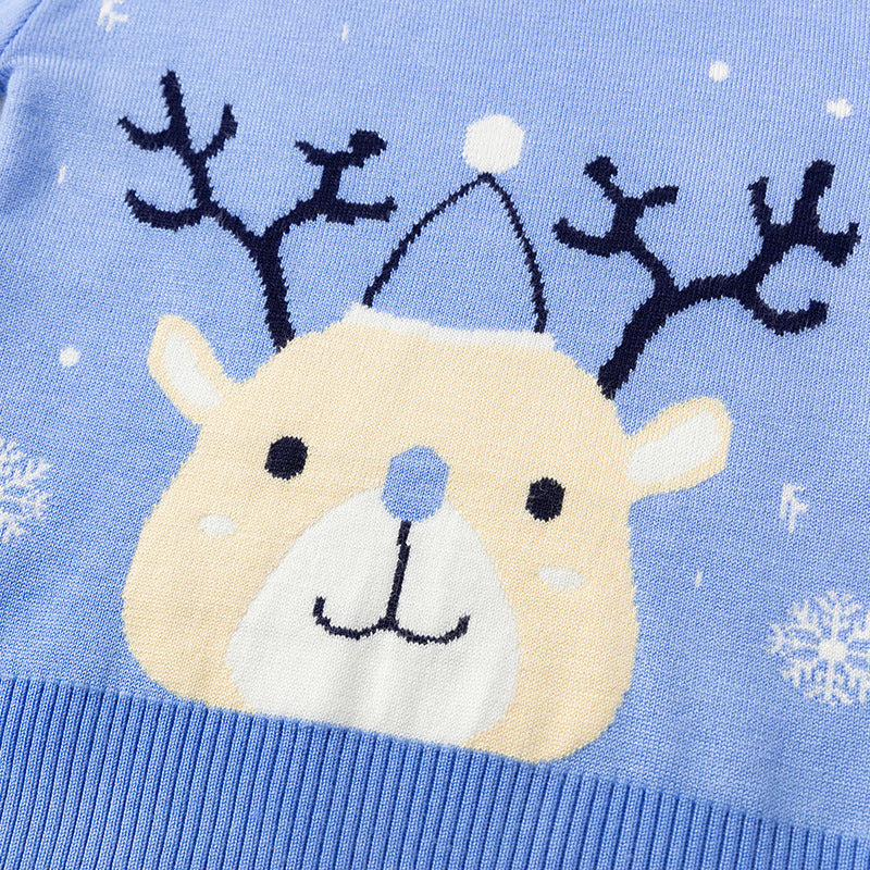 Solstice Snowflake Intarsia Knit Sweater