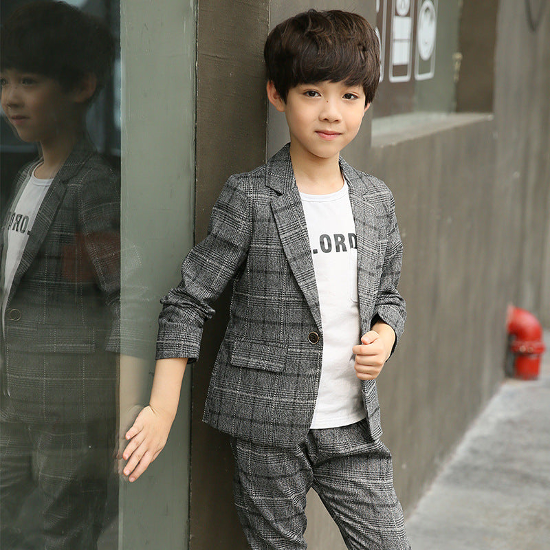 The Maverick Junior: Boys’ Casual Minimalist Small Suit
