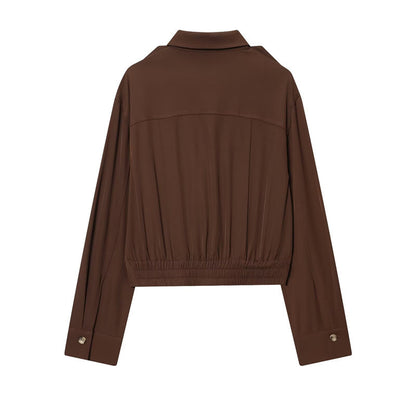 Women's Fashionable All-match Shoulder Strap Shirt