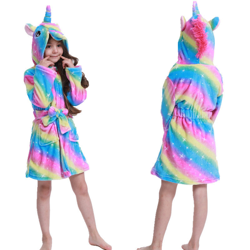 The Tenma Robe: Flannel Children’s Home Nightgown