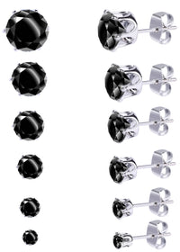 E191117 Black Studs