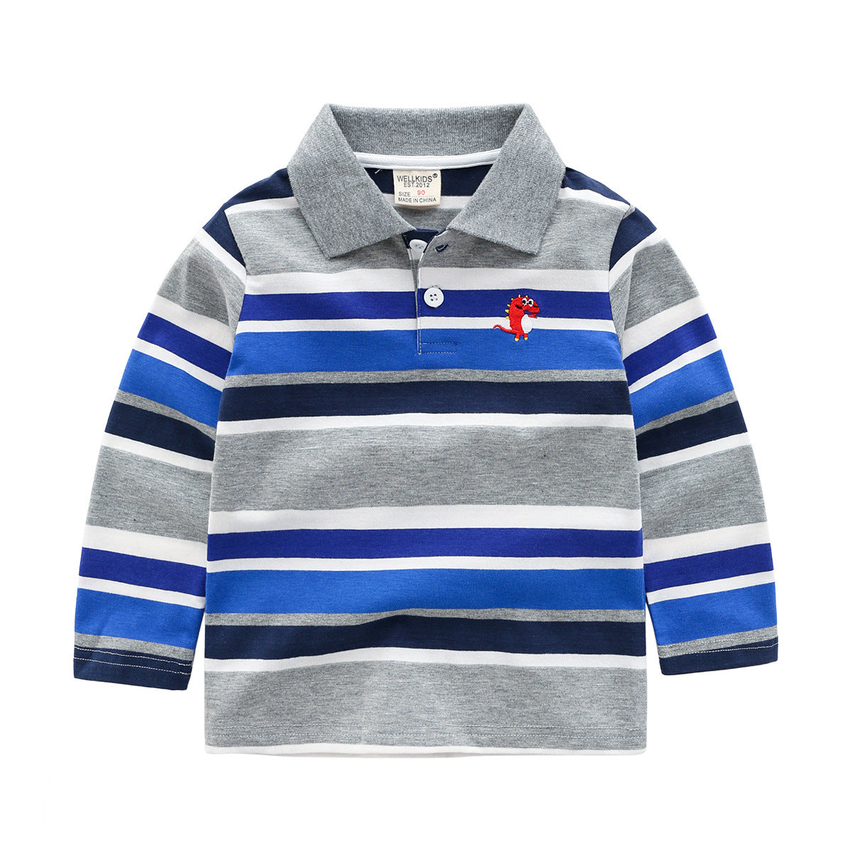 Linear Modernist Striped Long Sleeve Jersey